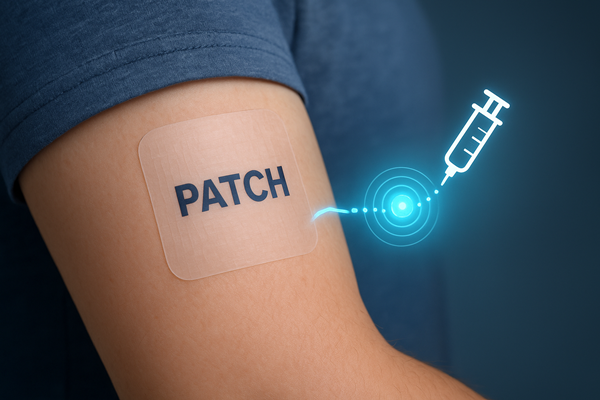 Large-Dose Drug Delivery Becomes Possible with a Single Patch—No Injection Needed