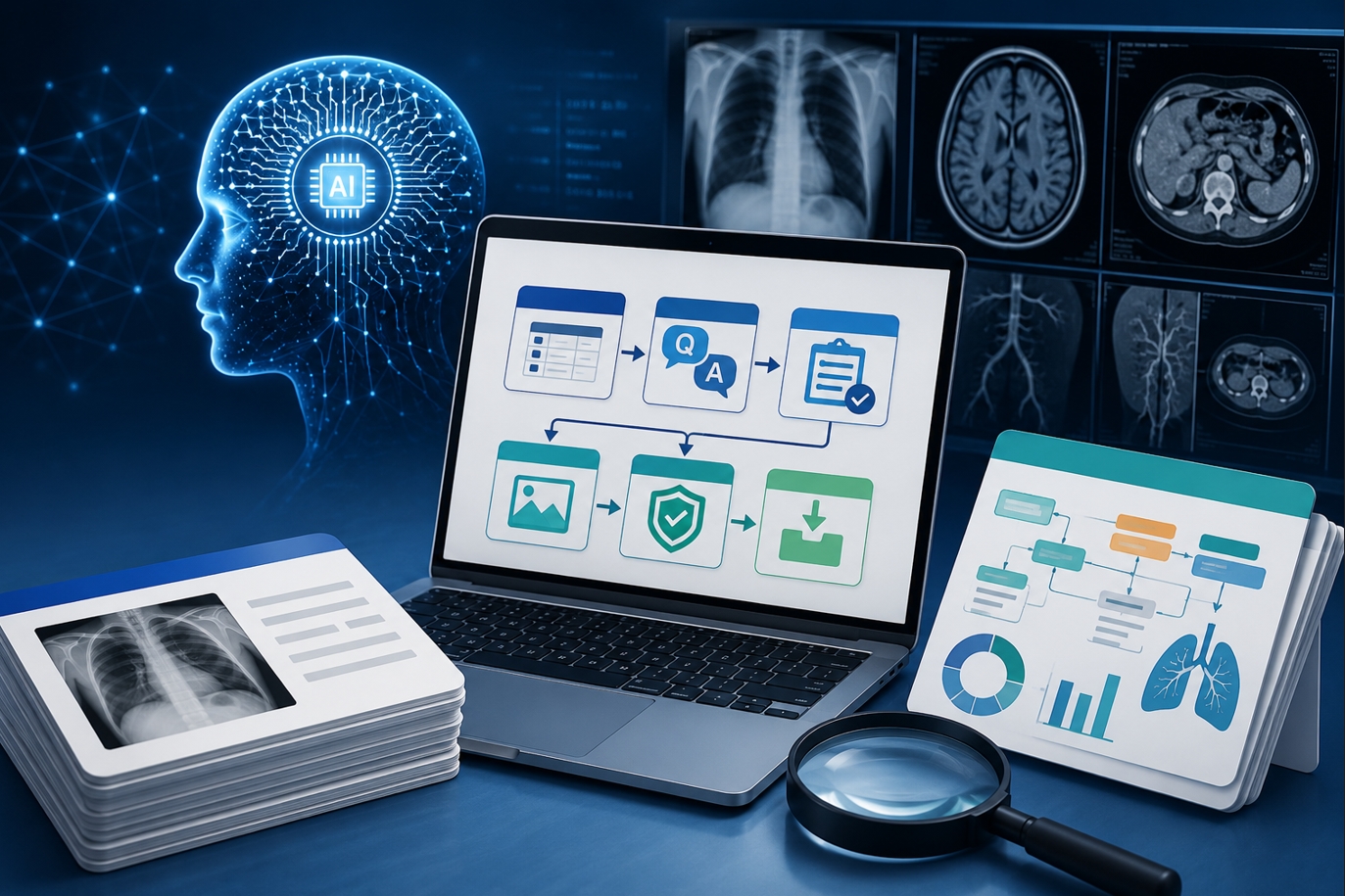 AI Put to the Test for Radiology Board Exams… Even “Verified” Sources Had a 1% Error Rate