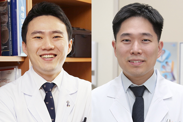 Professor Changhoon Yoo and Professor Hyung-Don Kim of the Division of Oncology at Asan Medical Center