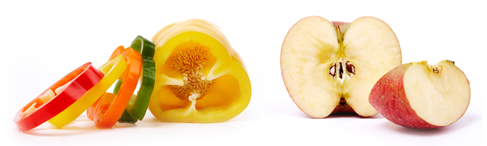 파프리카, 사과 이미지